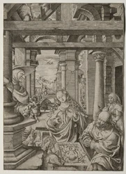 Adoración de los Pastores, c. 1522-1525