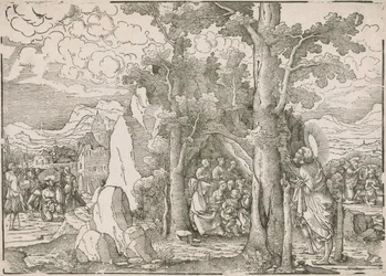 Paisaje con Escenas de la Vida de San Juan Bautista