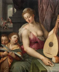 Alegoría de la música, hacia 1575