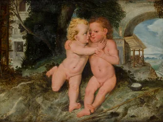 Niño Jesús con Johannesknaben