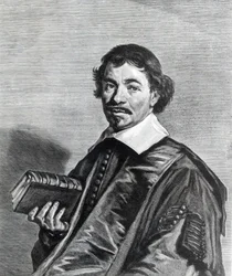 Johannes Hoornbeek, grabado por Jonas Suyderhoef