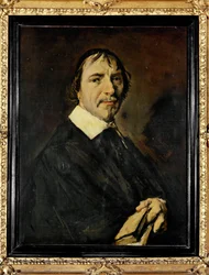 Retrato del pastor Langelius (pintura sobre lienzo)