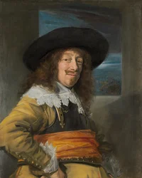 Retrato de un miembro de la Guardia Cívica de Haarlem