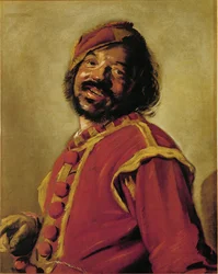 El Mulato, probablemente una figura popular de la comedia holandesa del (óleo sobre lienzo)