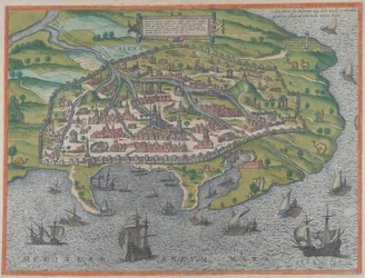 Mapa de Alejandría, 1575