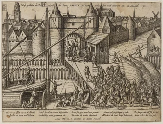 El asalto a Amsterdam el 23 de noviembre de 1577