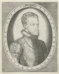 Retrato de Carlos V de Habsburgo o Felipe II de España Retratos de reyes, reinas, príncipes y princesas (título de serie)