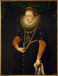Archiduquesa Constanza, reina de Polonia, hija del archiduque Carlos II de Habsburgo (óleo sobre lienzo)