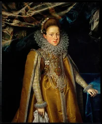 Archiduquesa María Magdalena, hija del archiduque Carlos II de Estiria (óleo sobre lienzo)