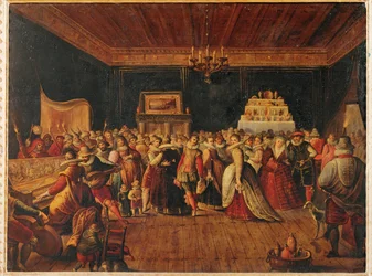 Una pelota ... (pintura sobre lienzo)