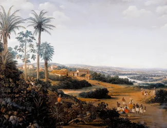 Pueblo de Serinhaem en Brasil o La casa de un plantador de caña de azúcar en Brasil