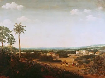Casa de un noble portugués en Brasil