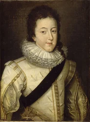 Luis XIII, rey de Francia y Navarra 1601-1643 como Delfín
