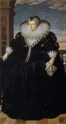 María de Médicis como viuda