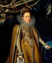 Retrato de la Archiduquesa María Magdalena de Austria 1587-1631, Gran Duquesa de Toscana, ca 1604