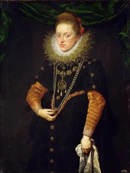 Retrato de Constanza de Austria 1588-1631, reina de Polonia, ca 1603