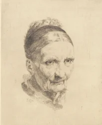 Cabeza de una anciana, Madam Rasmussen