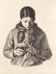 La tejedora