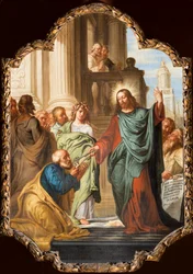 Iglesia parroquial (Parochiekerk Onze-Lieve-Vrouw). Interior. Pintura. Frans Ykens