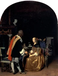 La comida de ostras, 1659