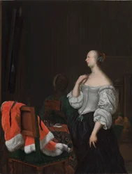 Una mujer ante el espejo