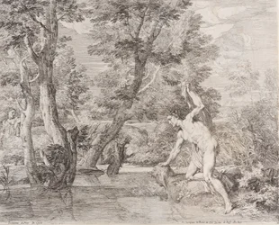 Narciso y Eco, siglo XVII