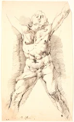 San Andrés crucificado