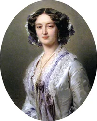 Retrato de Katarzyna Potocka de soltera Branicka