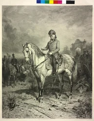 Joseph conde Radetzky de Radetz (aguafuerte)