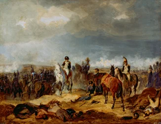 Napoleón en el campo de batalla