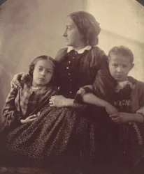 Hermine, Marie y Marie Antoine, 1850s-60s