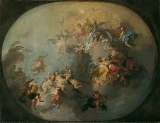 Alegoría de un matrimonio real