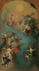 La Asunción de San Agustín al Cielo