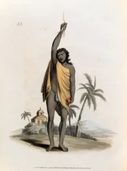 Sacerdote hindú, publicado por Edward Orme, 1804
