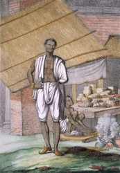 Houalouays, un confitero o pastelero