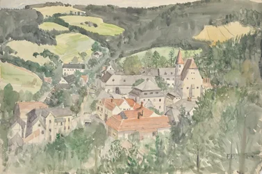 paisaje del pueblo