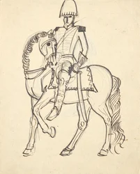 oficial a caballo