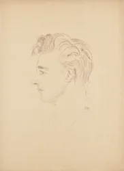 Estudio de retrato de Franz Barwig el Joven
