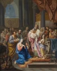 Ofrenda en el templo
