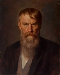 Retrato de Franz von Lenbach 1836-1904, 1907
