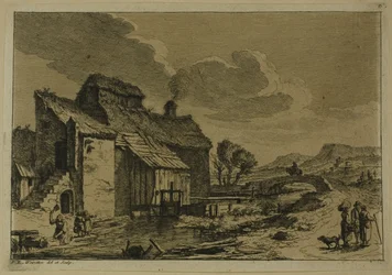 El molino junto al arroyo