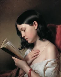 niña leyendo