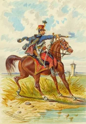 soldado a caballo
