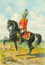 soldado a caballo