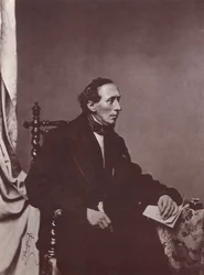 Hans Christian Andersen, autor danés, siglo XIX