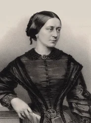 Retrato de Clara Schumann 1819-1896, 1860