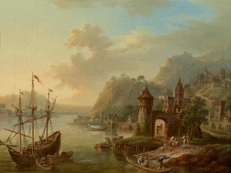 Un paisaje del Rin