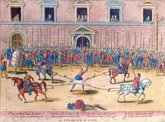 Ejecución de Jean de Poltrot, señor de Méré, el 18 de marzo de 1563