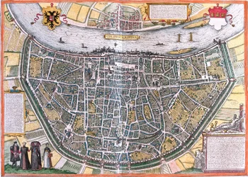 Plano de Colonia (Colonia Agrippa), Alemania