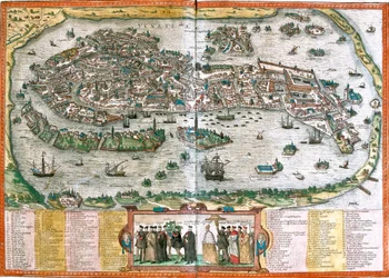 Plano de Venecia (Venetia), Italia